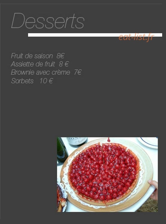 Aux Trois Mailletz — carte page 5