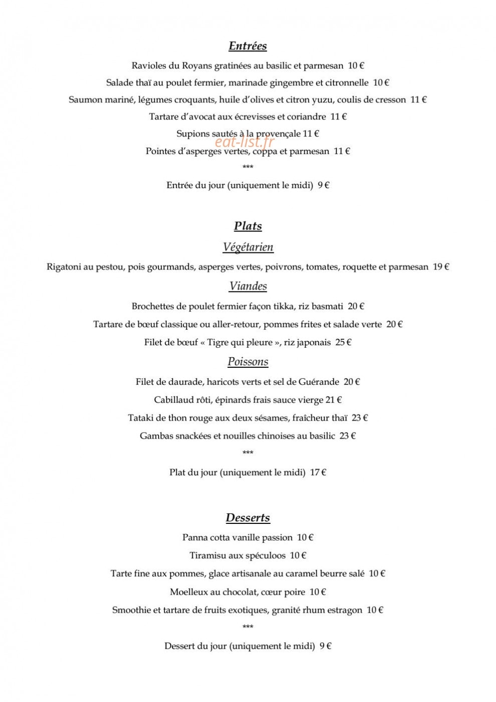Barramundi — carte page 1
