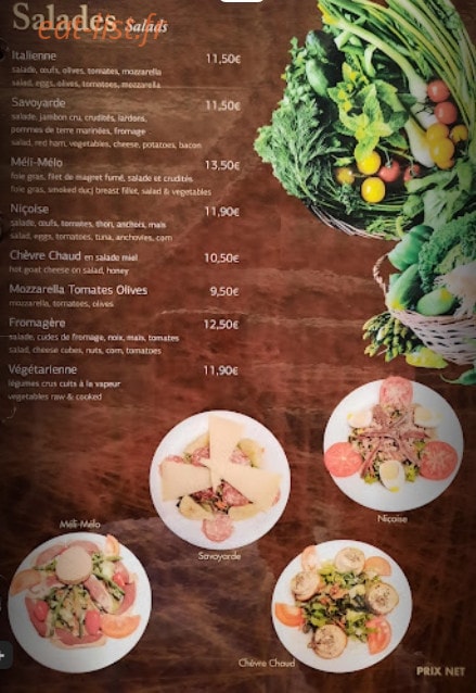 Bistrot 20 — carte page 5