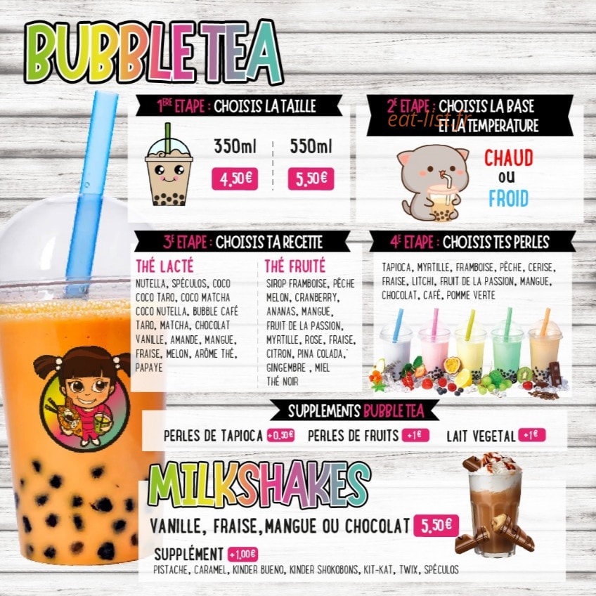 Bubbles & Waffles — carte page 2