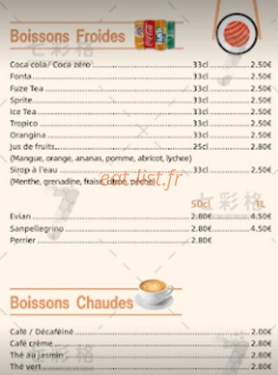 Buffet à volonté broca — carte page 3
