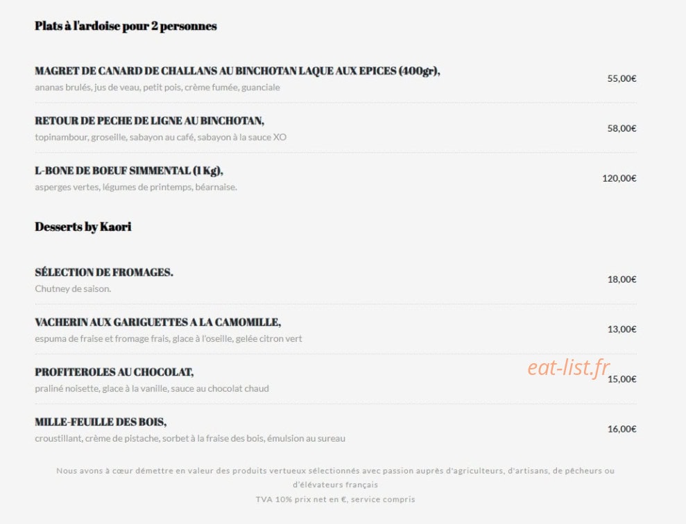 Calice — carte page 3