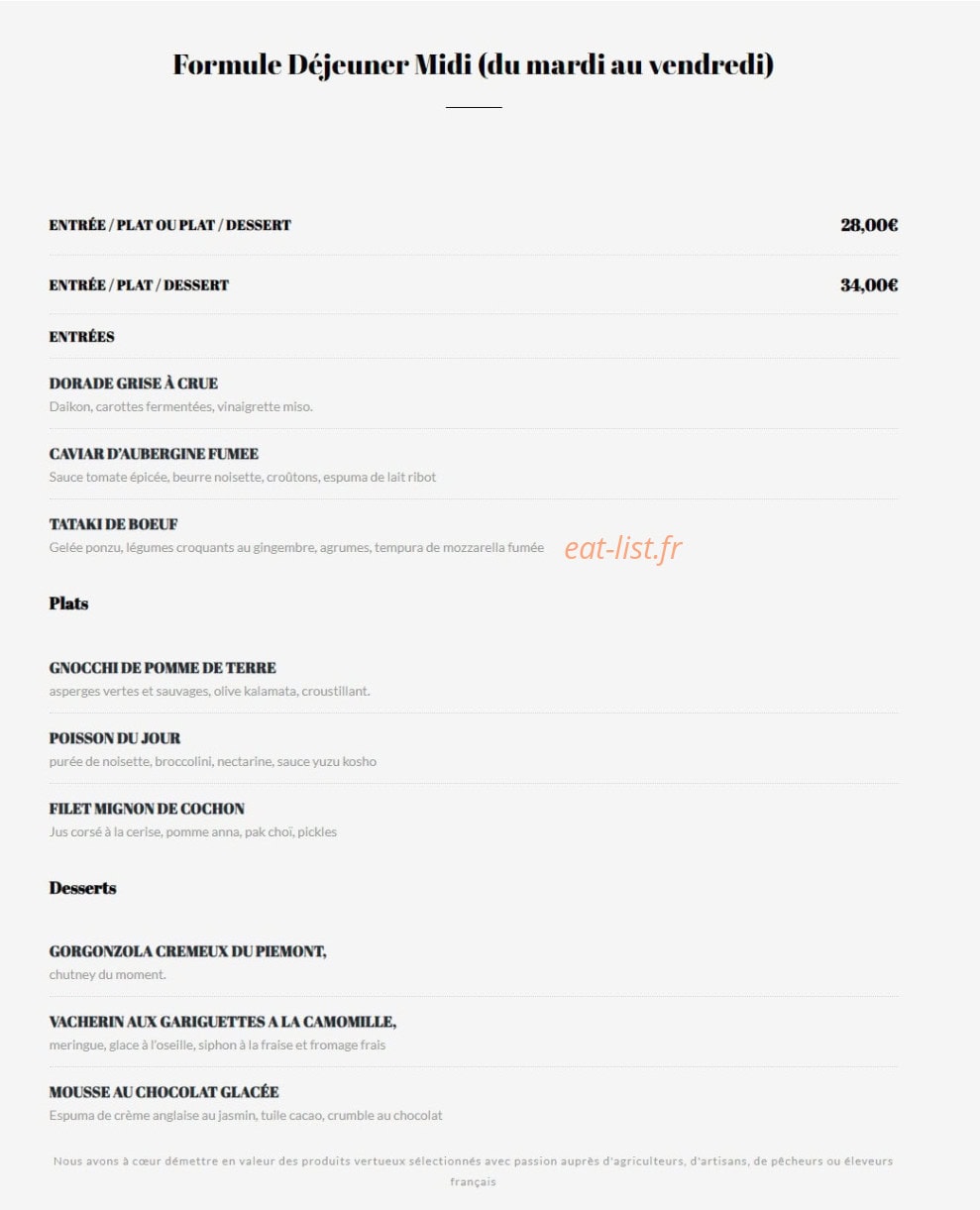 Calice — carte page 1