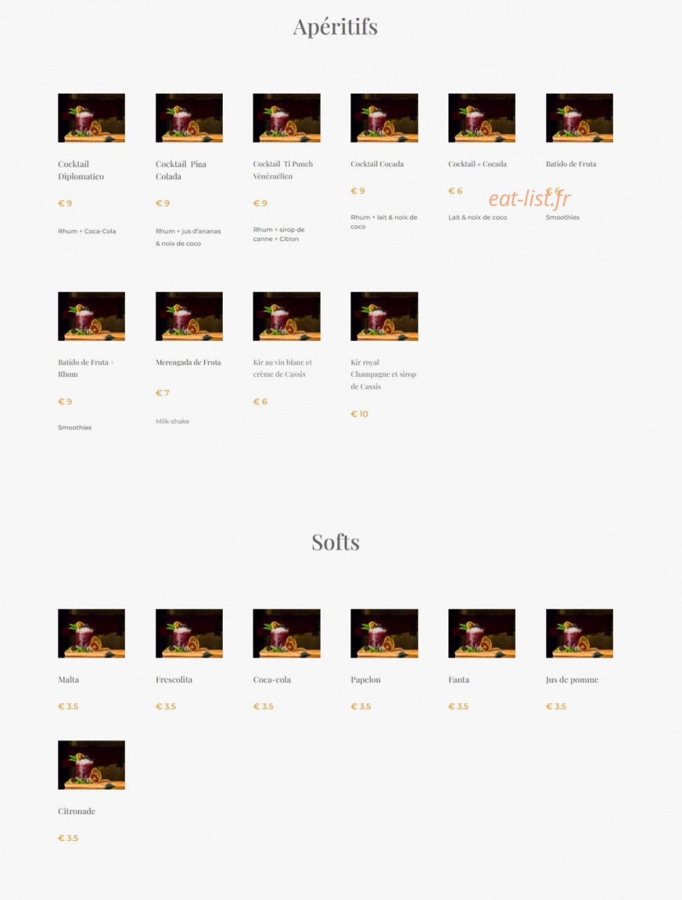 Cat'chapa — carte page 6