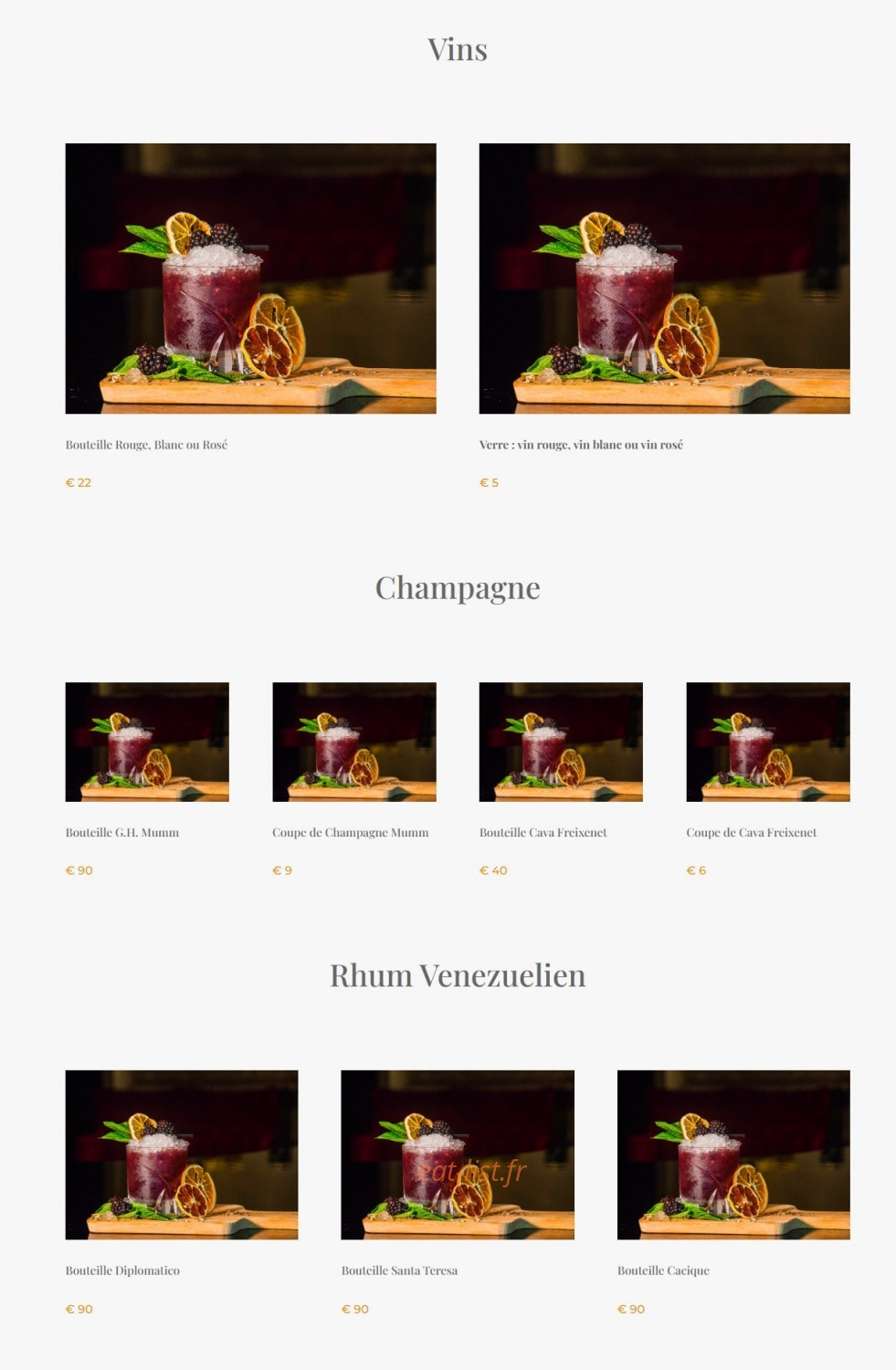 Cat'chapa — carte page 8