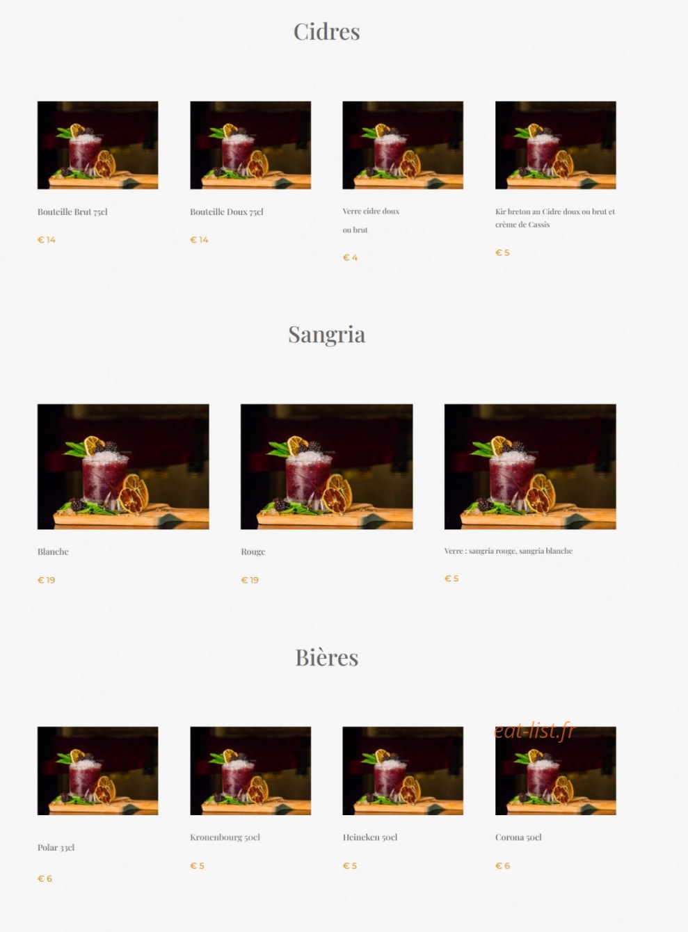 Cat'chapa — carte page 7