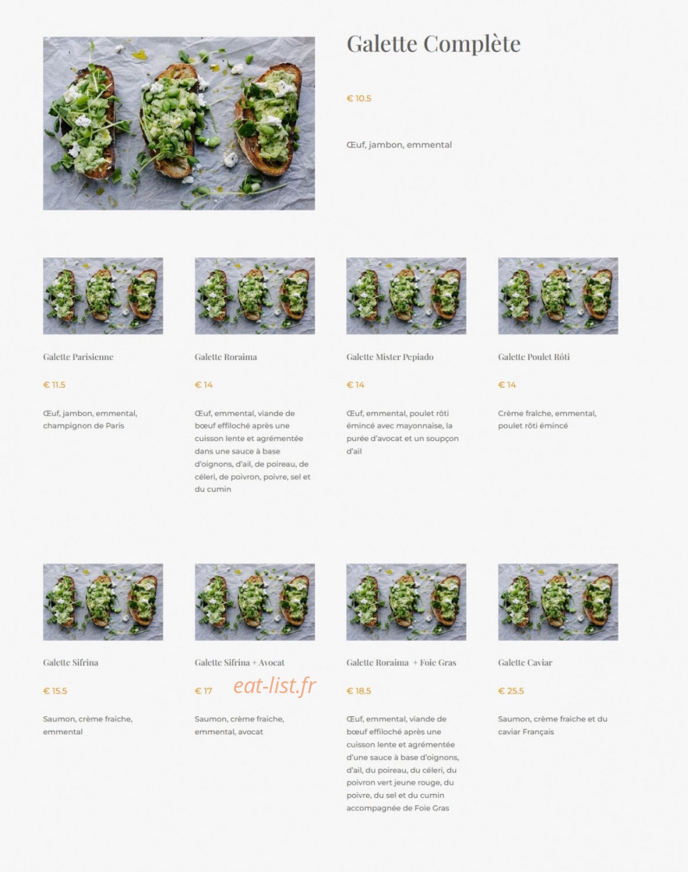 Cat'chapa — carte page 4
