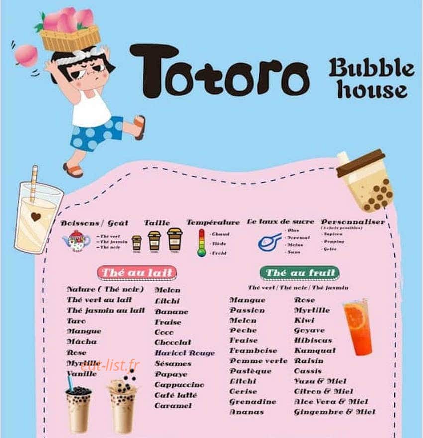 Chef Le Chat — carte page 1
