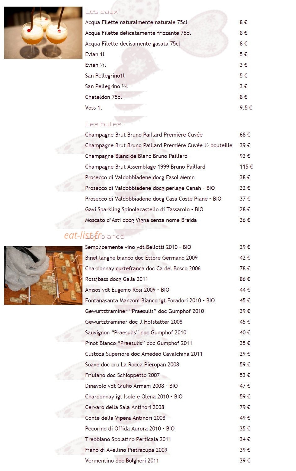 Ciasa Mia — carte page 4