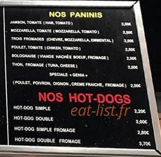 Creperie Genia — carte page 3