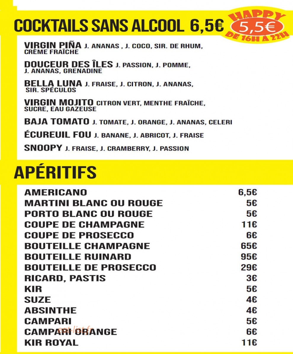 Déclic Café — carte page 4