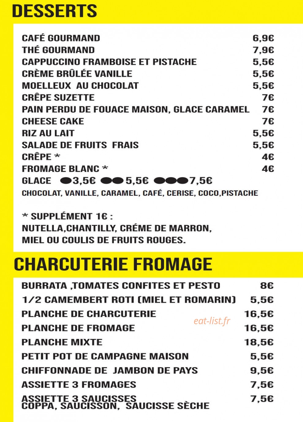 Déclic Café — carte page 10