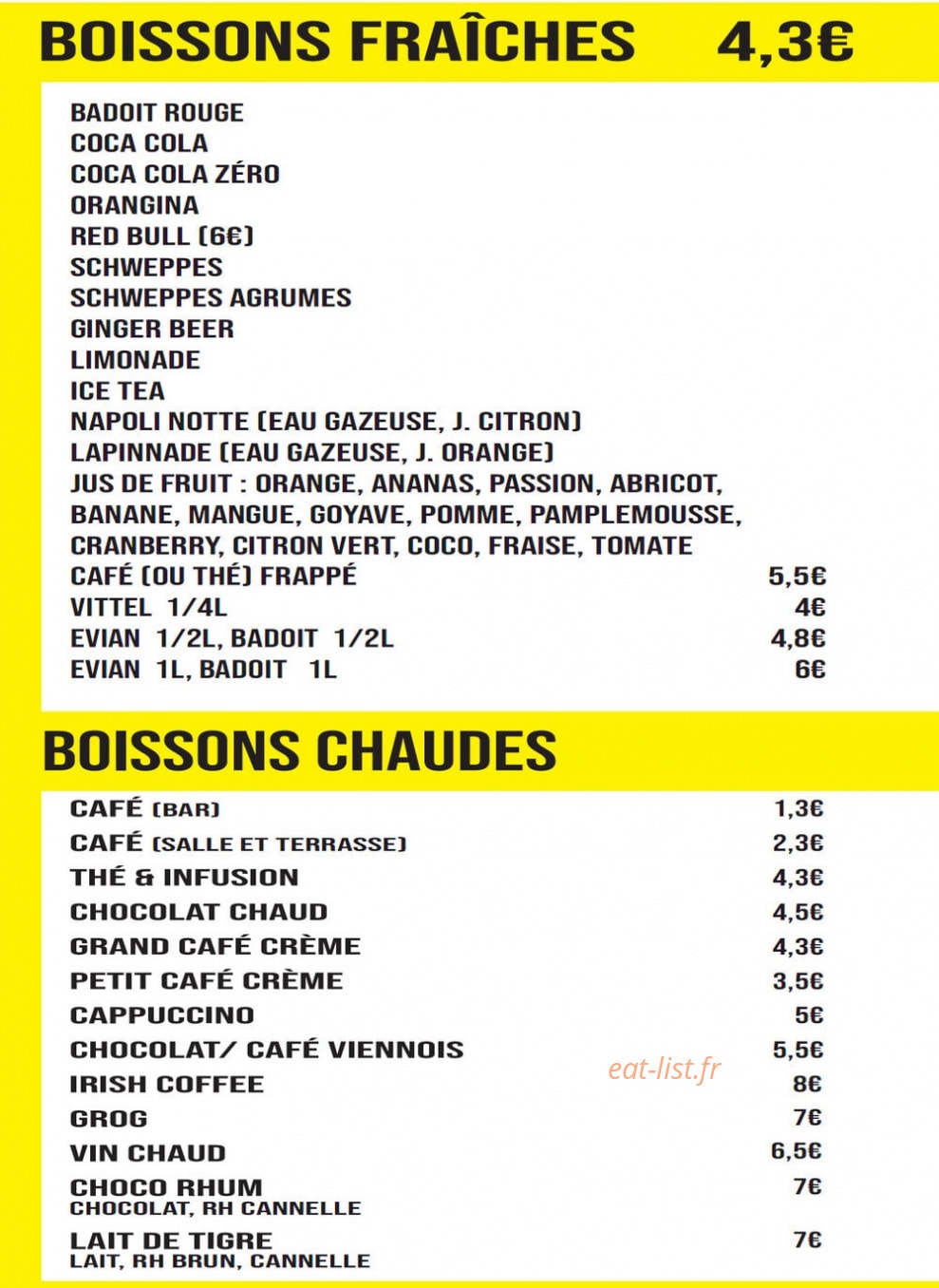 Déclic Café à Paris 5 - menu et photos