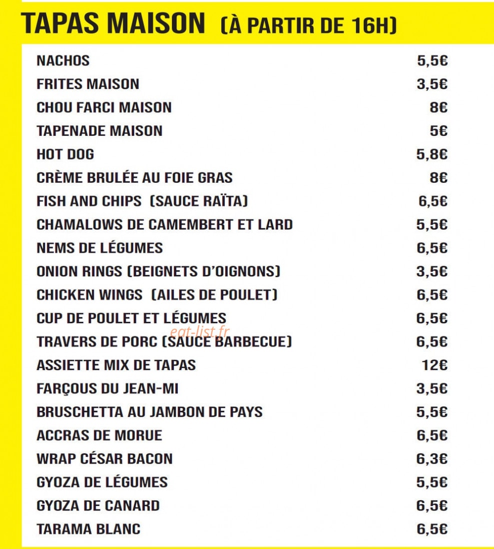 Déclic Café — carte page 11