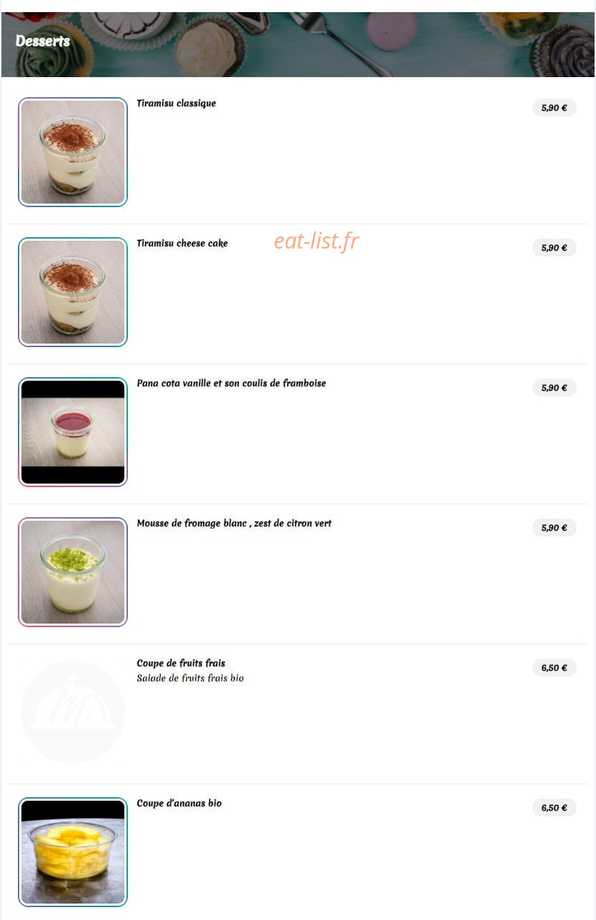 Friends-caffe — carte page 7