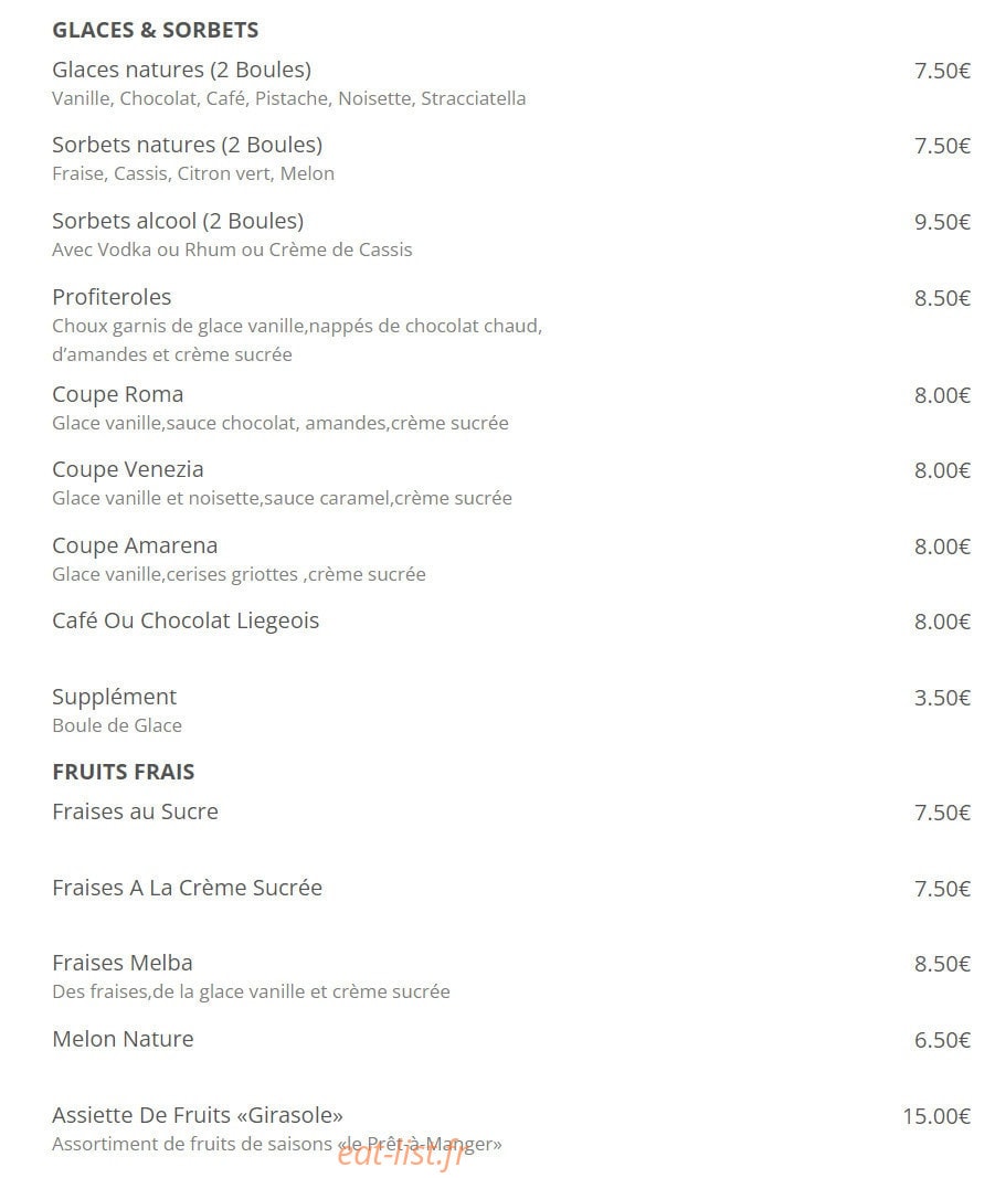 Girasole — carte page 6