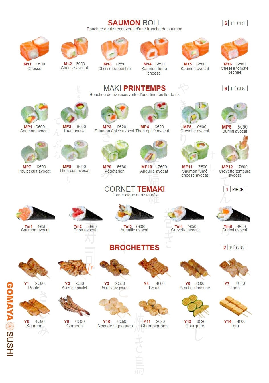 Gomaya — carte page 5