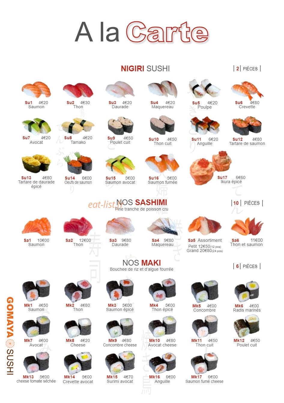 Gomaya — carte page 3