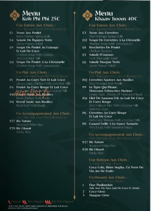 Khaaw Hoom — carte page 6
