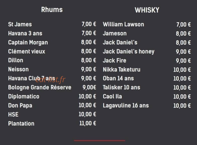 L'After Room — carte page 1