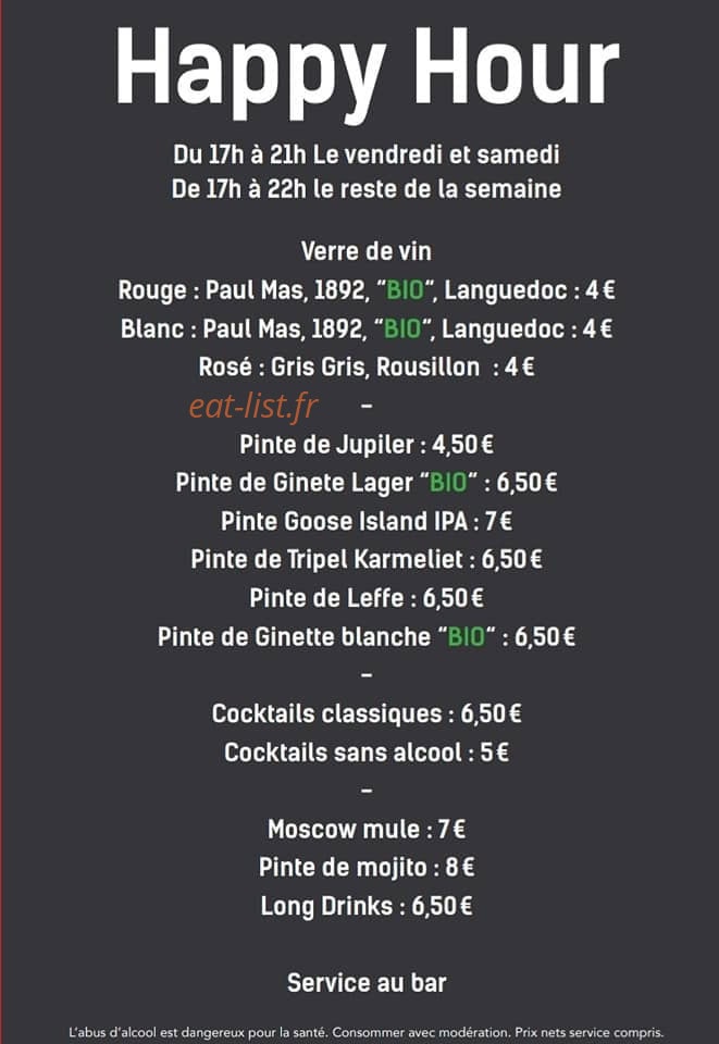 L'After Room — carte page 7