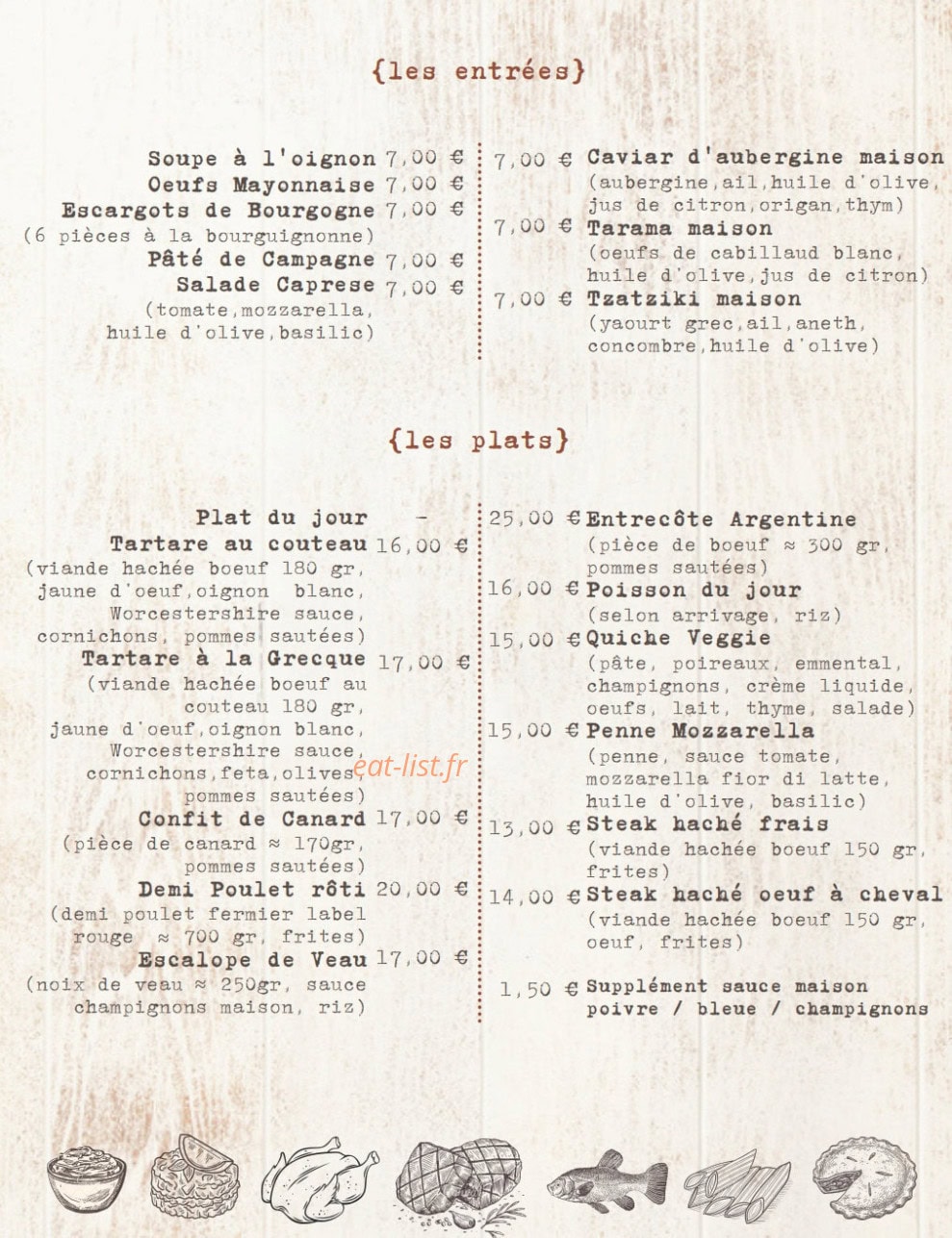 L'Écurie — carte page 2