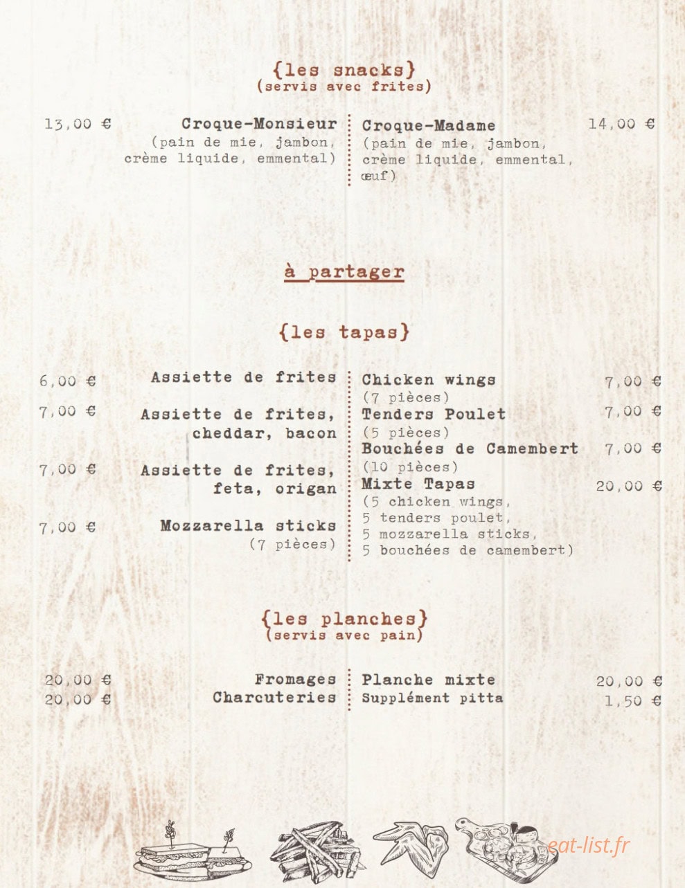 L'Écurie — carte page 4