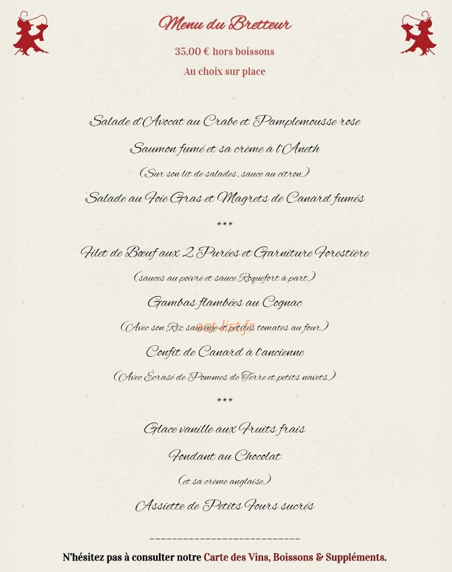 L'escarmouche — carte page 3
