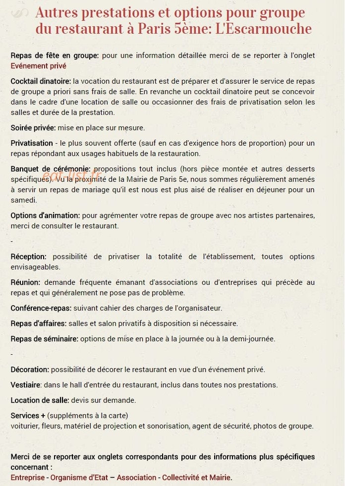 L'escarmouche — carte page 10