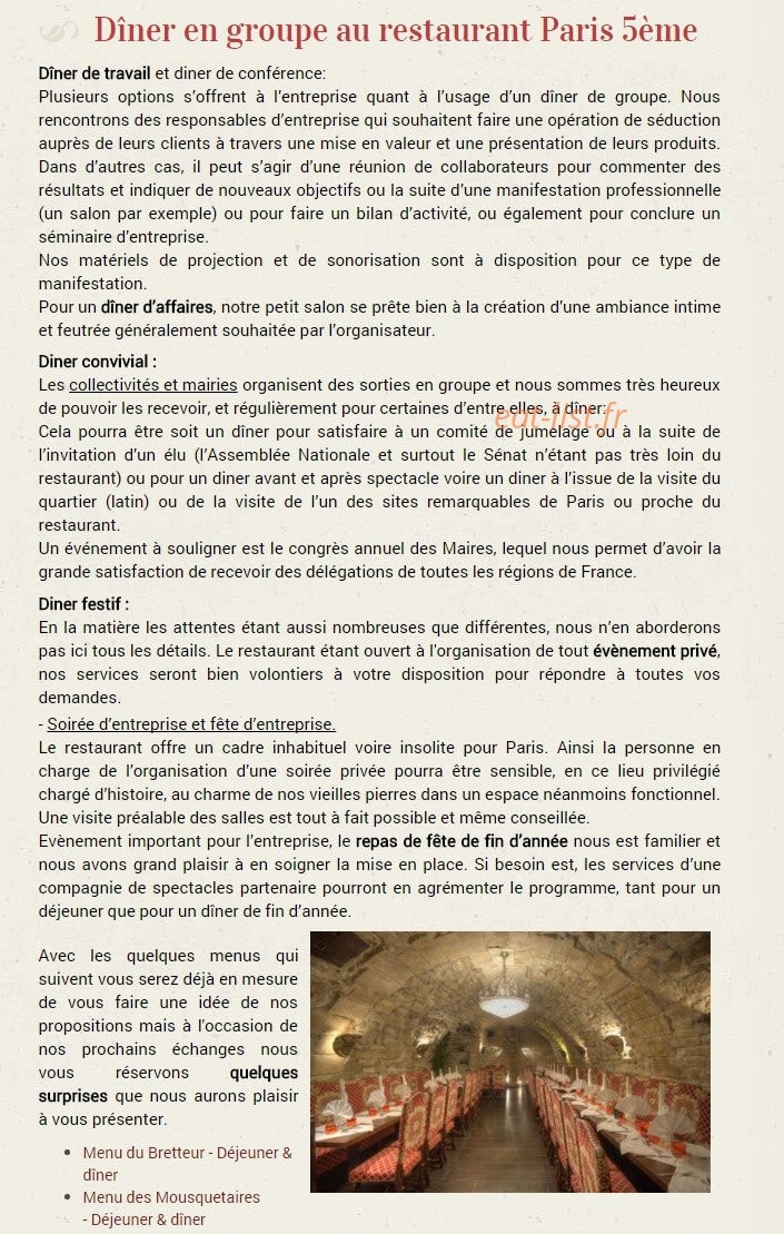 L'escarmouche — carte page 8