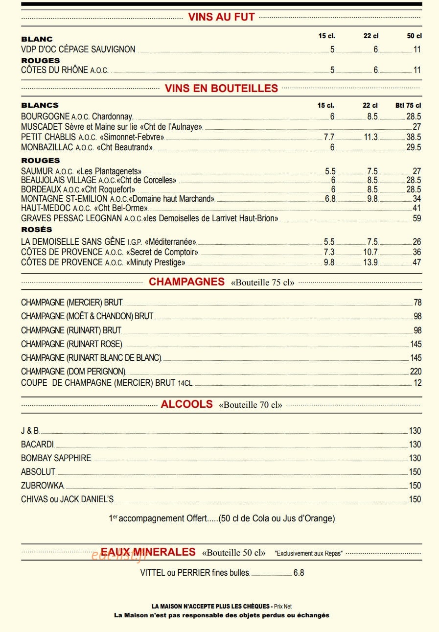 La Contrescarpe — carte page 7
