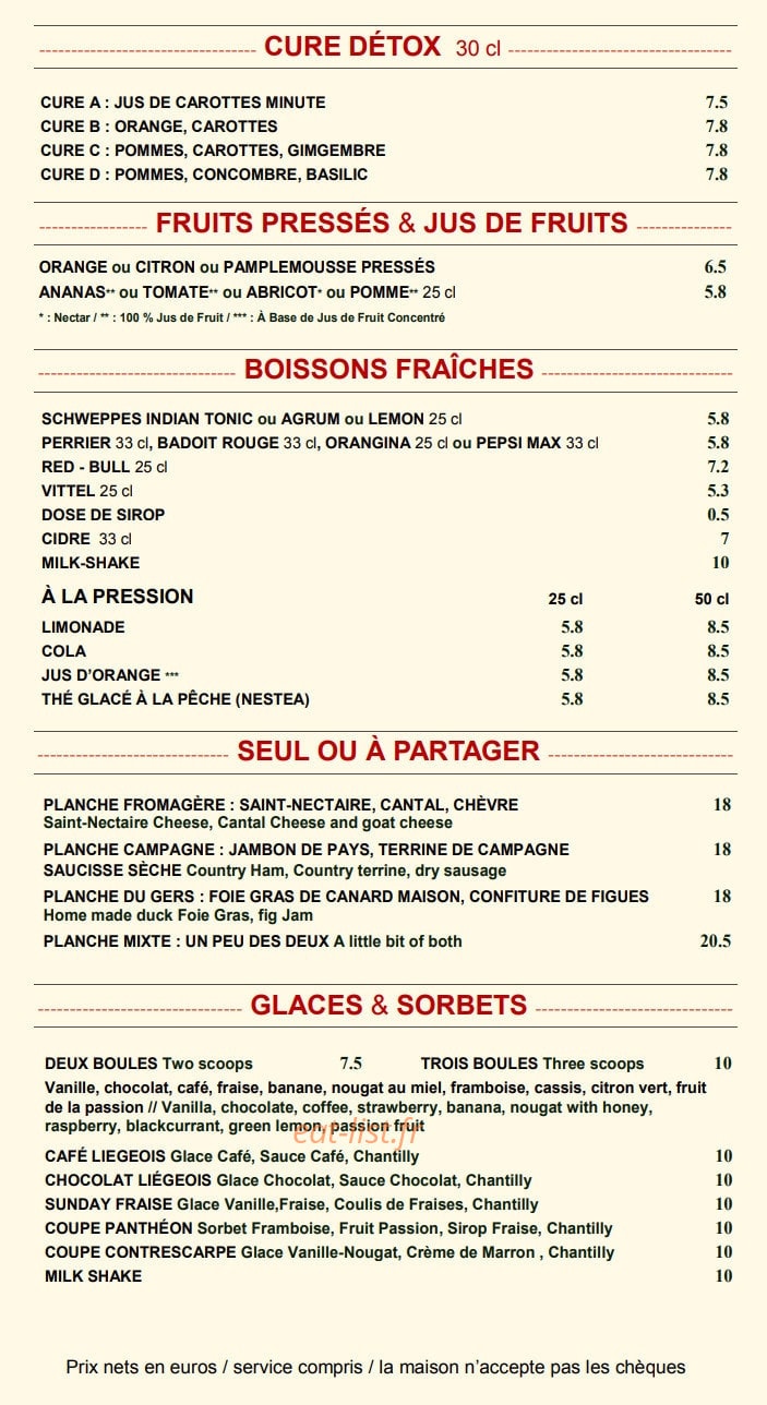 La Contrescarpe — carte page 4