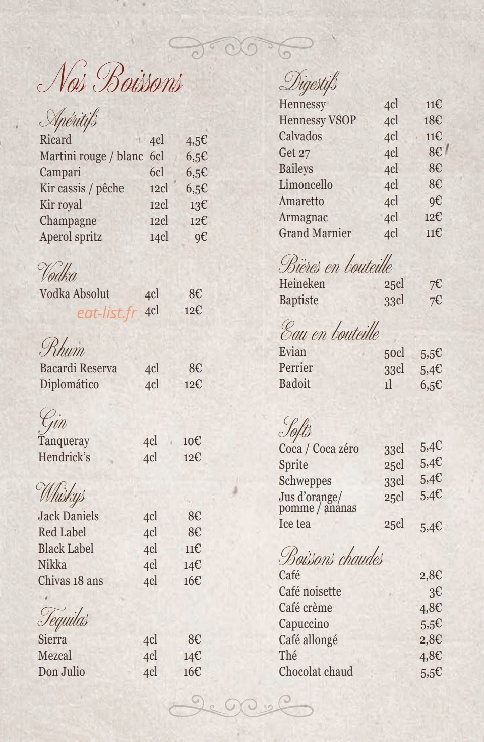 La Côte ou la Cuisse — carte page 3