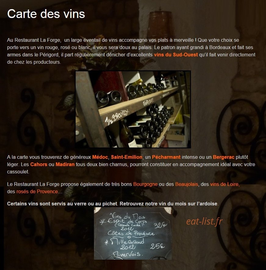 La Forge — carte page 3