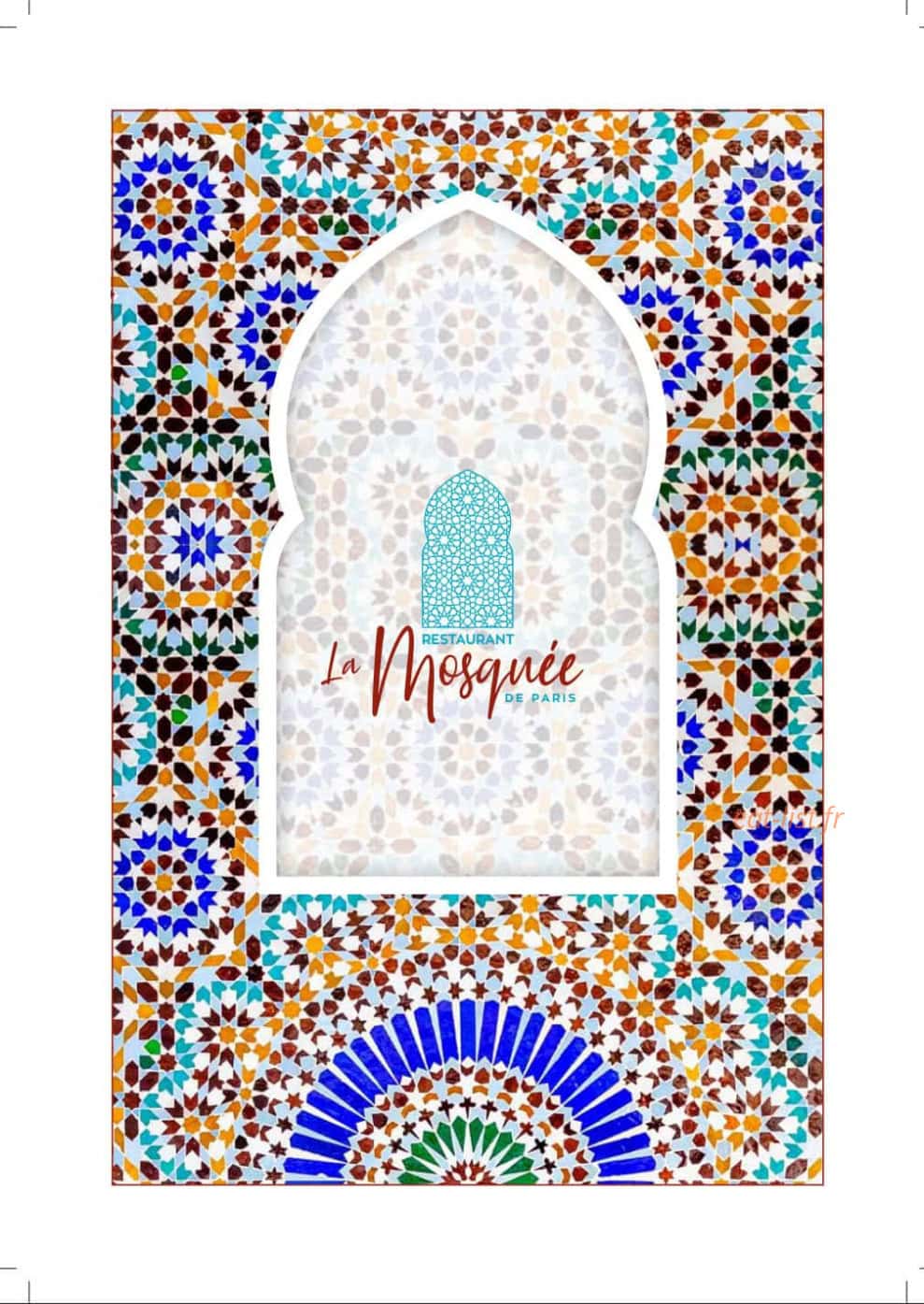 La Mosquée de Paris — carte page 1