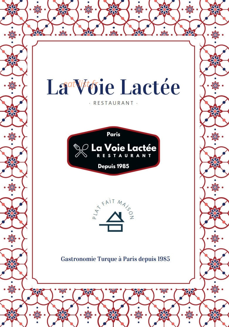 La Voie Lactee — carte page 1
