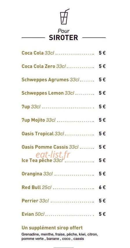 Le café — carte page 5