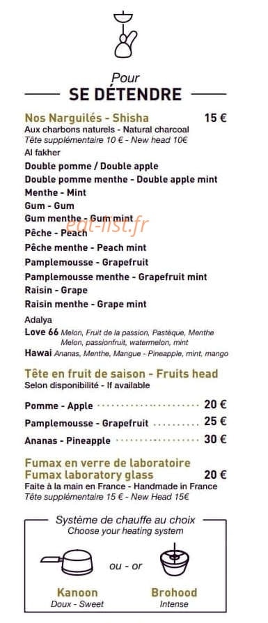 Le café — carte page 4