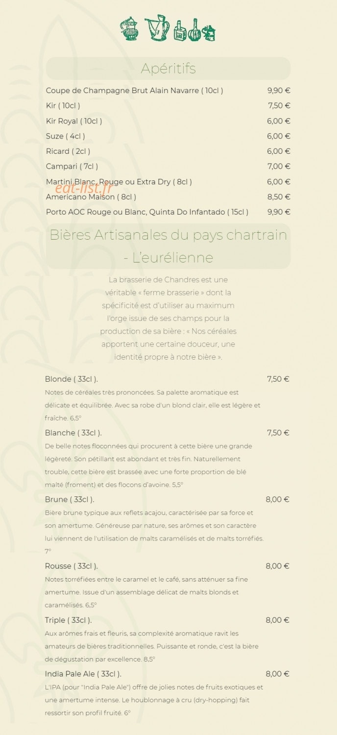 Le Coupe Chou — carte page 3