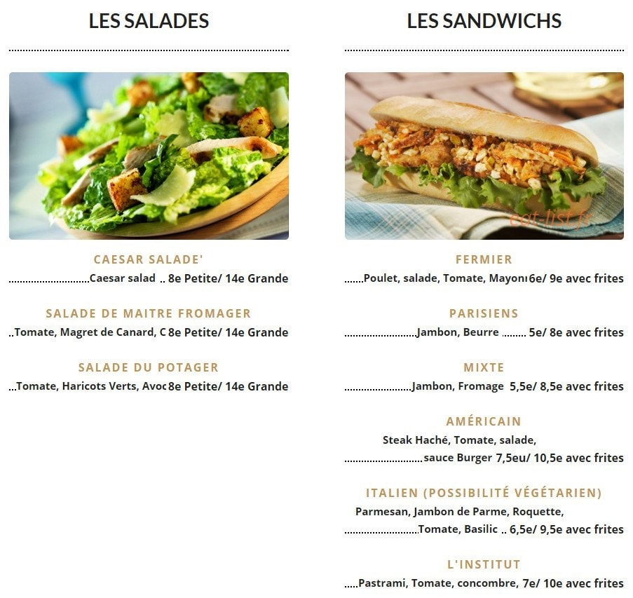 Le nouvel institut — carte page 3
