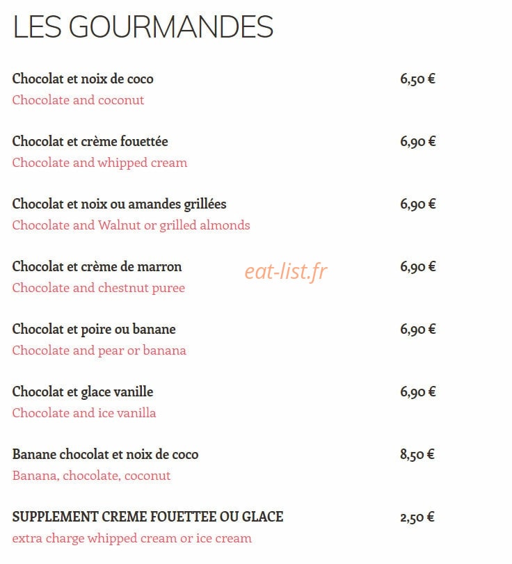 Le Petit Grumeau — carte page 2