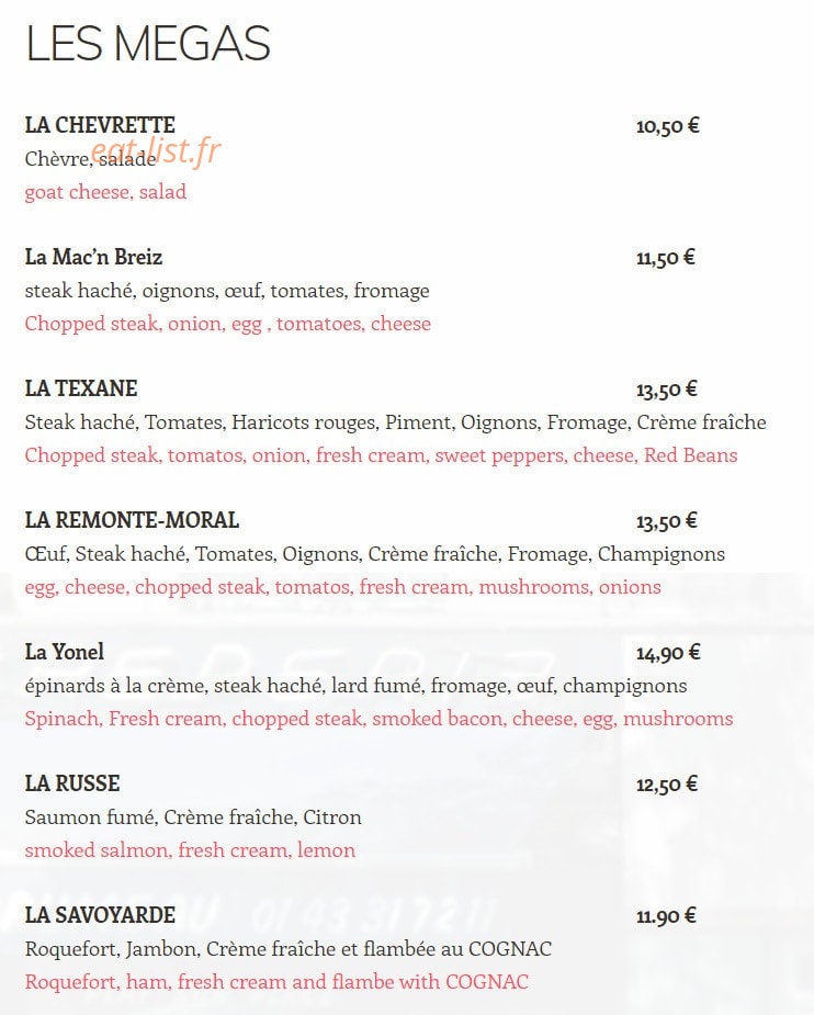 Le Petit Grumeau — carte page 7
