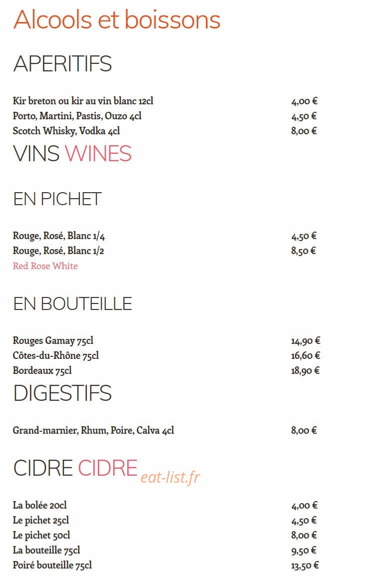 Le Petit Grumeau — carte page 10