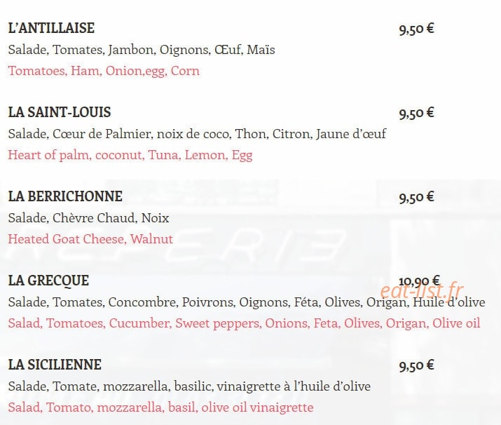 Le Petit Grumeau — carte page 9