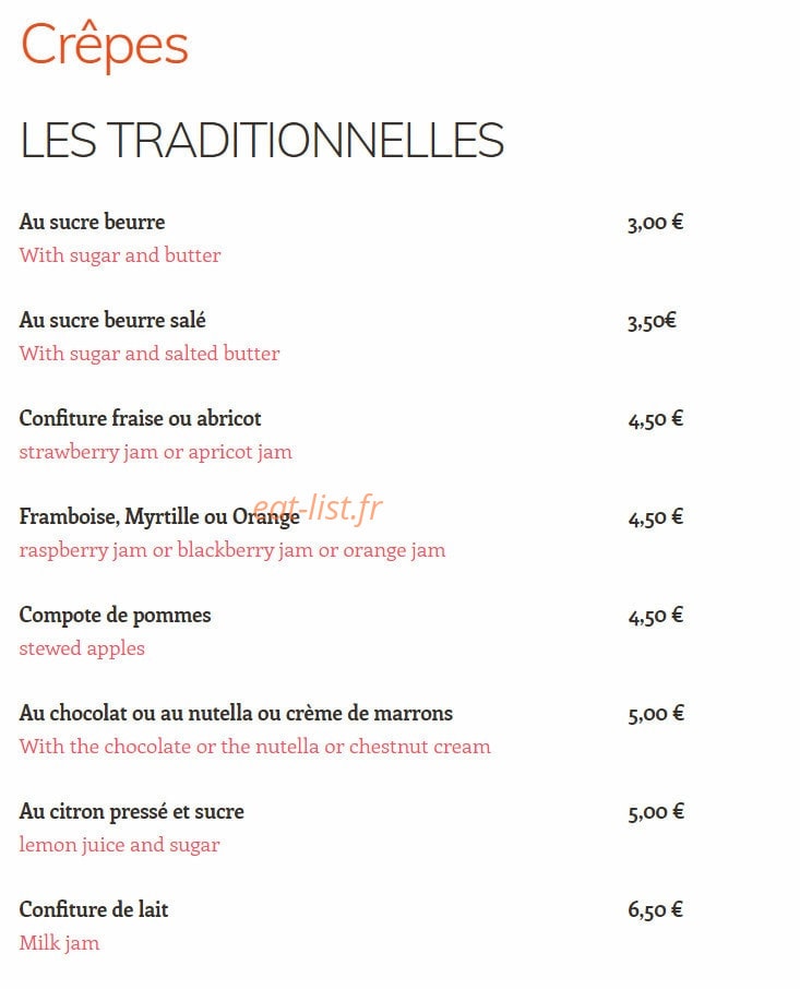 Le Petit Grumeau — carte page 1