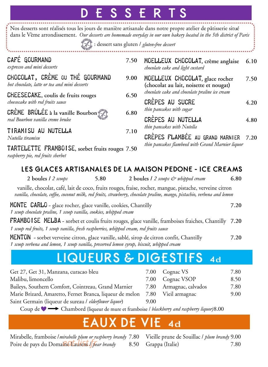 Le Quartier Général — carte page 4