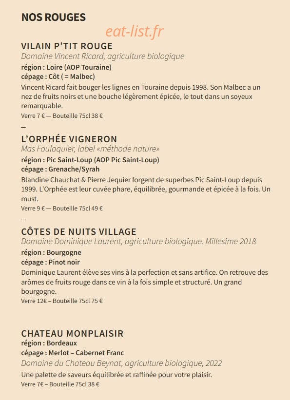 Le Son de la Terre — carte page 7