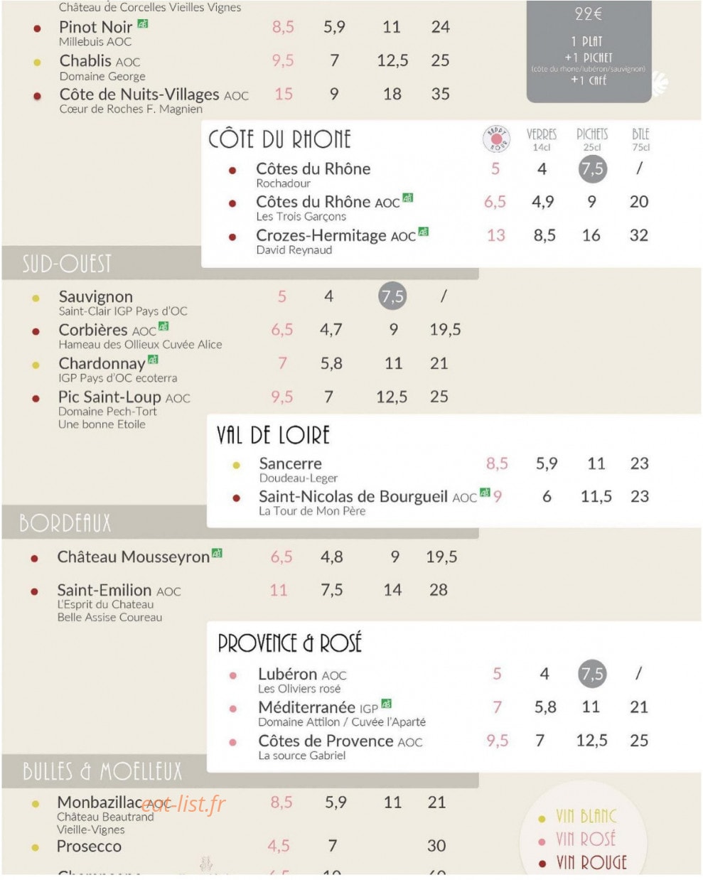 Le Village Monge — carte page 2