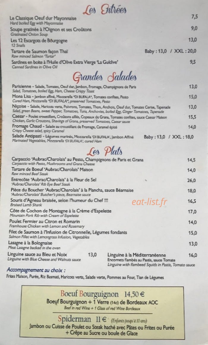Les Patios — carte page 3