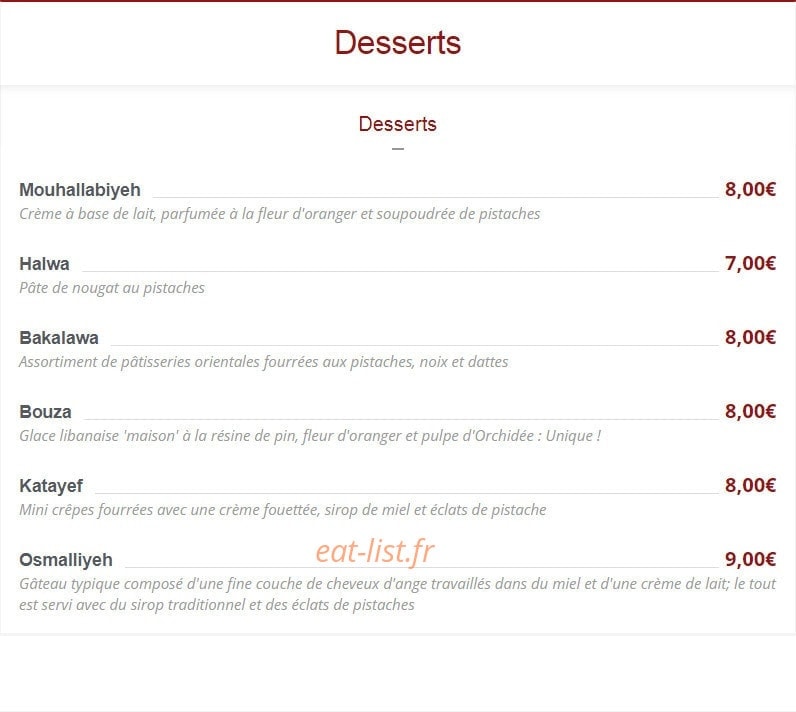 Loubnane — carte page 6